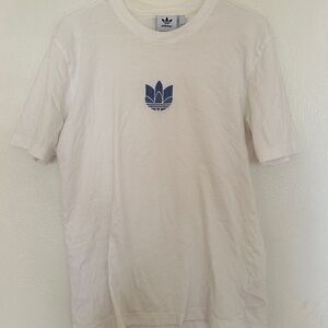 White Adidas Graphic Tee